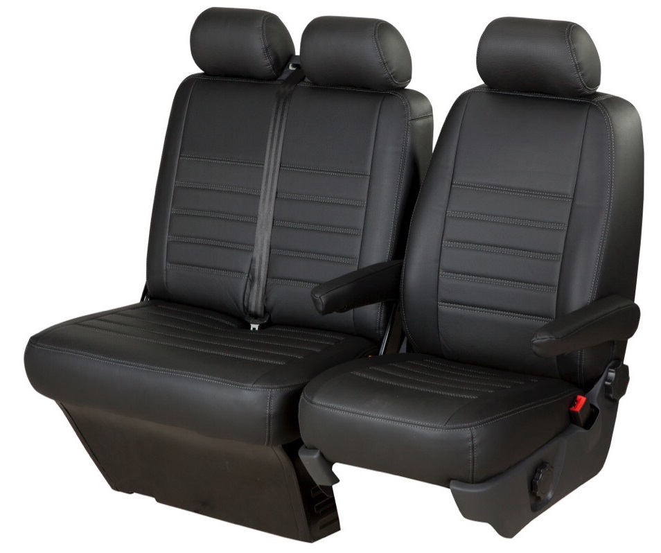 Housse sièges sur mesure Iveco DAILY de 2014 à aujourd'hui (avec tablette)  - Housse Auto