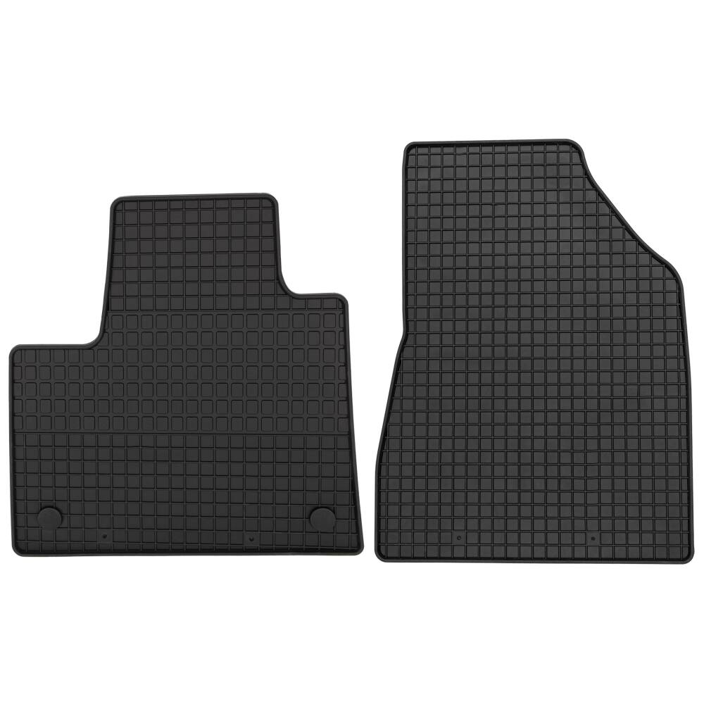 4 Stück Auto-Fußmatten Schutz Fußpolster Teppiche Beflockung für Autos LKW